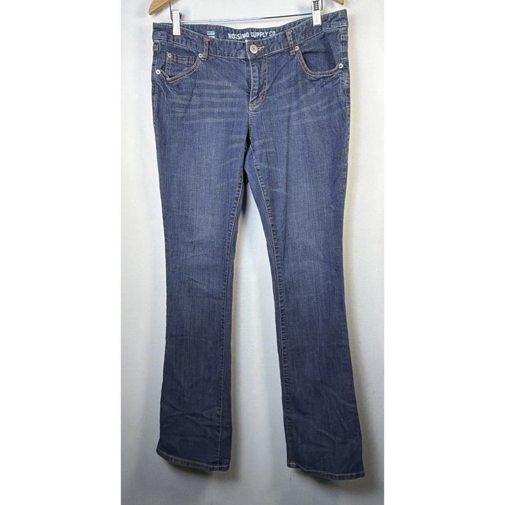 Mossimo Jeans Women's 15L Fit 6 Coupe 6 Blue Denim Bootcut Stretch low rise